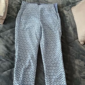 J. Crew Lace Detail Pants